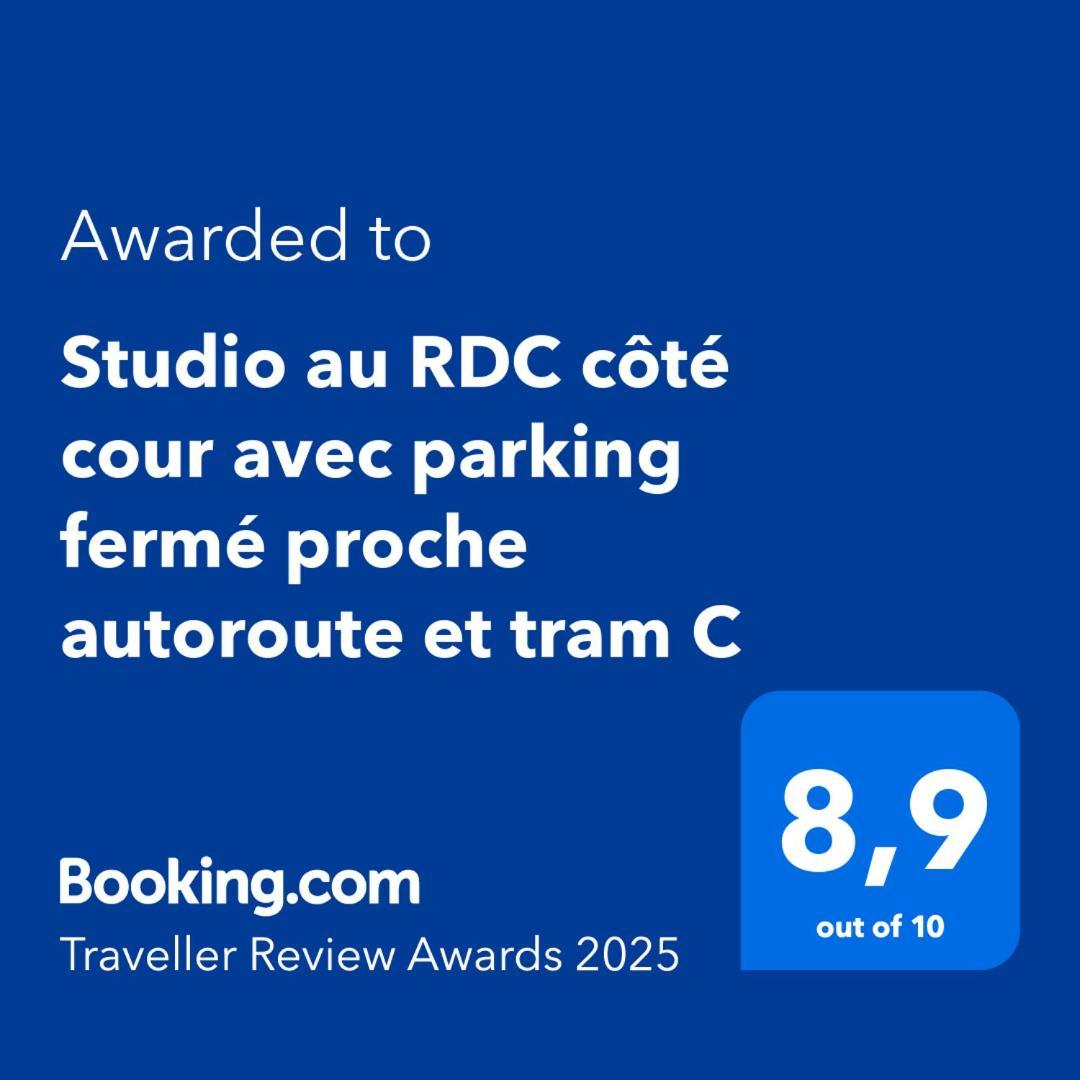 Studio Rdc Calme Avec Parking Ferme Pres Autoroute Et Tram C Miluza Zewnętrze zdjęcie